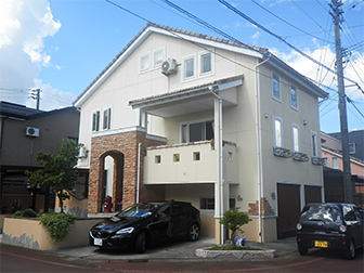 窯業サイディング3×10板塗装品 築15年経過